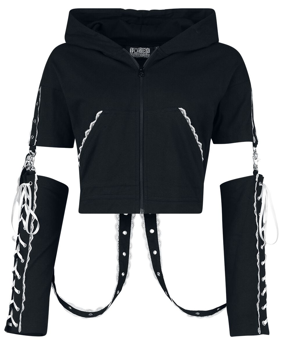 5081944540888 - Azalea Hood Kapuzenjacke schwarz in S