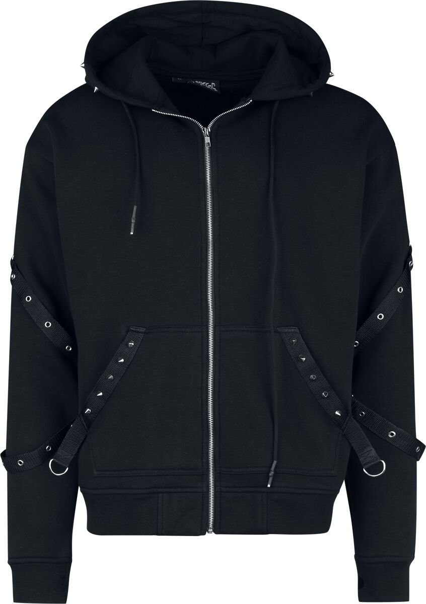 5081944548372 - Cosmo Hood Kapuzenjacke schwarz in M