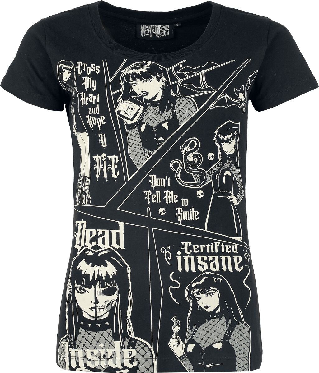 5081944554328 - Certified Insane T-Shirt T-Shirt schwarz in S 5081944554328 - Certified Insane T-Shirt T-Shirt schwarz in S