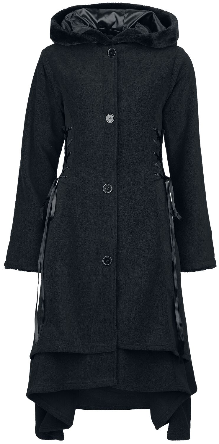 5081944558432 - Hollier Coat Mantel schwarz in XS