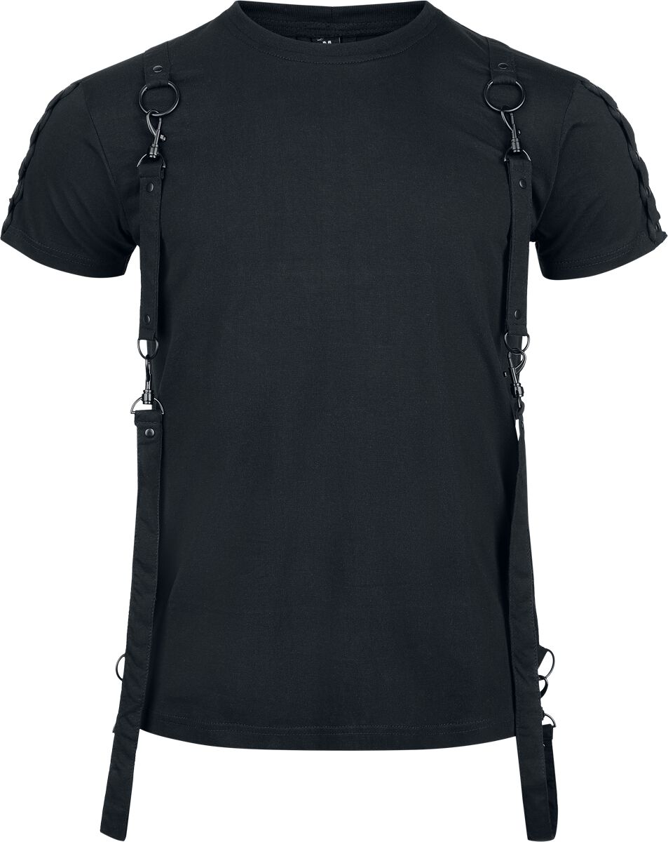 5081944562316 - Death Angel Top Mens Black T-Shirt schwarz in 4XL