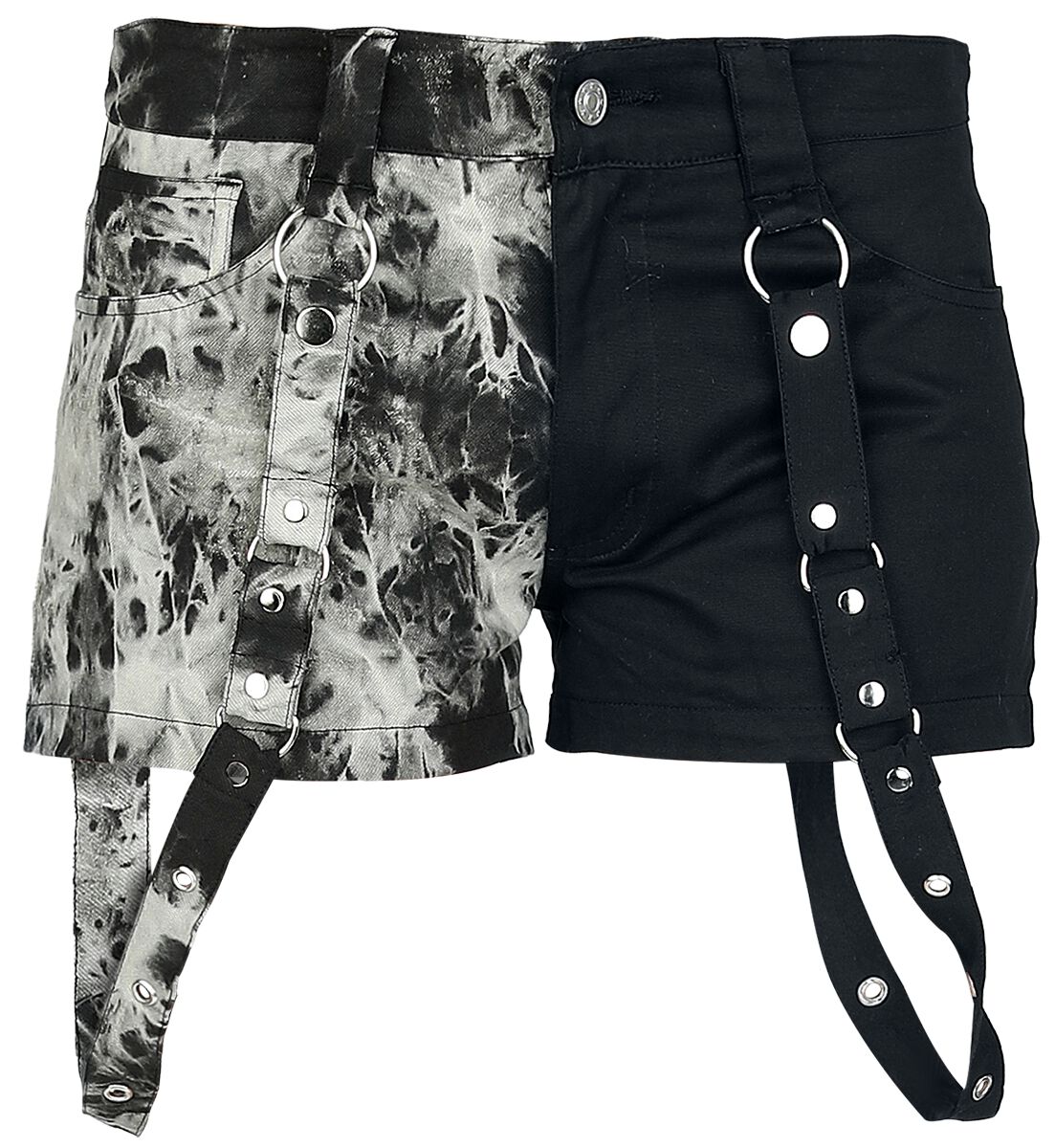 5081944564730 - Linnea Shorts Short schwarz grau in M 5081944564730 - Linnea Shorts Short schwarz grau in M