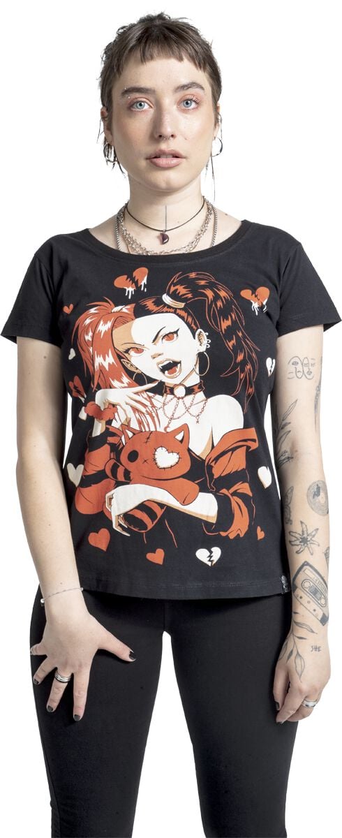 5081944566574 - Voodoo Vamp T Shirt T-Shirt schwarz in XXL