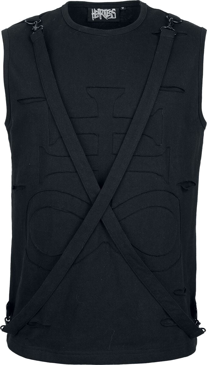5081944566628 - Infinity Vest Mens Black Tank-Top schwarz in M 5081944566628 - Infinity Vest Mens Black Tank-Top schwarz in M