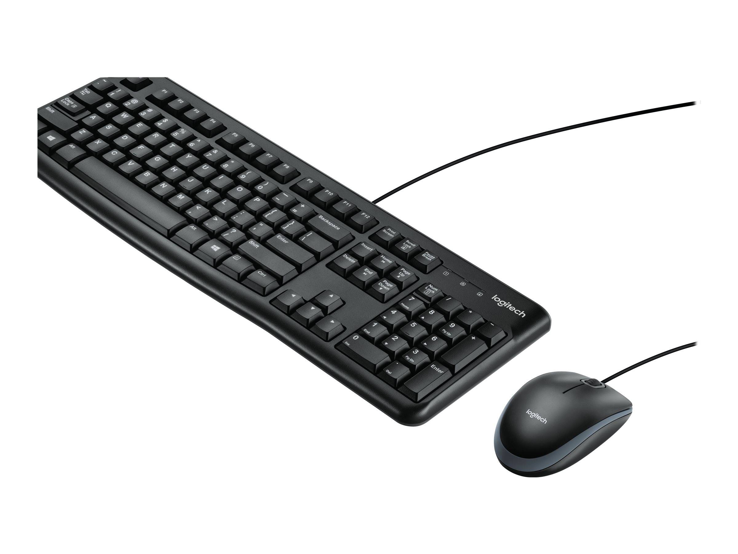 5099206020665 - Logitech Niederlande NL Logitech MK120 Wired Desktopset US Layout 920-002562