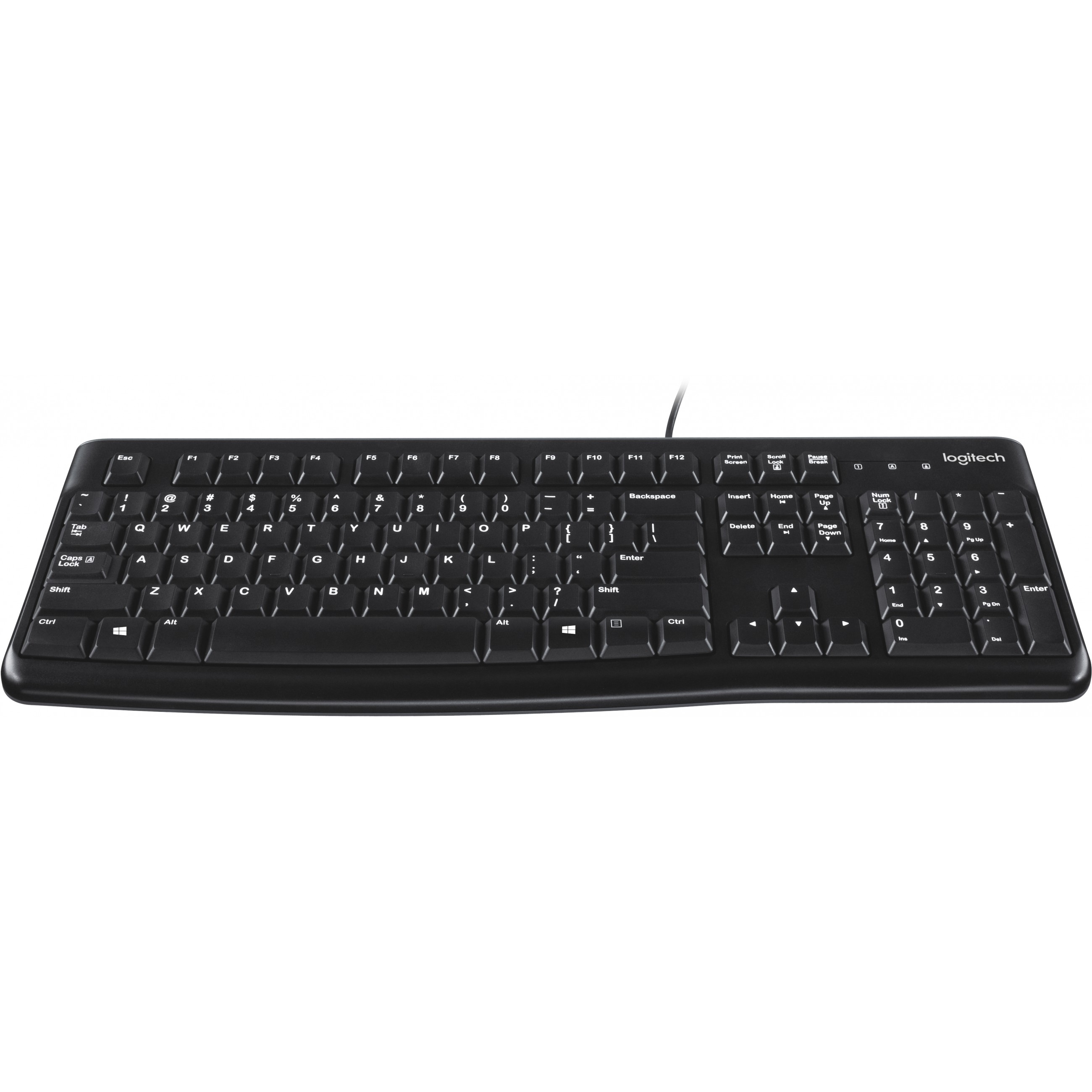 5099206021334 - Logitech Keyboard K120 for Business Tastatur Büro USB QWERTY US International Schwarz