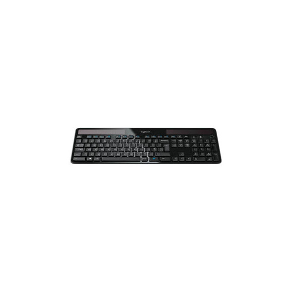 5099206025578 - PC-Tastatur K750 920-002916 kabellos (USB-Funk) solarbetrieben Sondertasten Unifying-Empfänger schwarz 5099206025578 logite