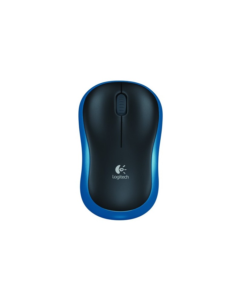 5099206028852 - PC-Maus Wireless Mouse M185 910-002239 3 Tasten kabellos USB-Funk optisch schwarz blau 5099206028852 logitech