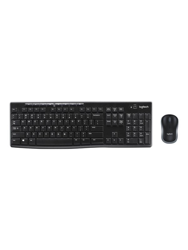 5099206039162 - MK270 Wireless Combo - keyboard and mouse set - French - Tastatur & Maus Set - Französisch - Schwarz