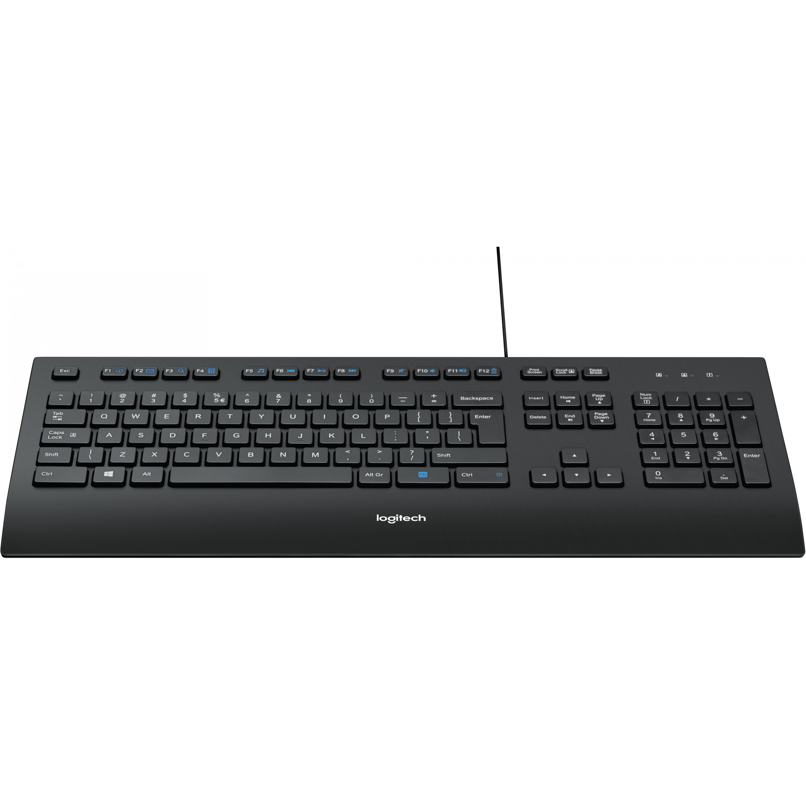 5099206046856 - Logitech Niederlande NL Logitech K280e Wired Keyboard QWERTY 920-005217