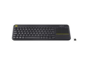 5099206059337 - Wireless Touch Keyboard K400 Plus Tastatur RF Wireless QWERTY Italienisch Schwarz