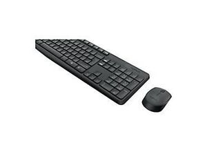 5099206063877 - MK235 - keyboard and mouse set - Belgium - Tastatur & Maus Set - Belgien - Schwarz