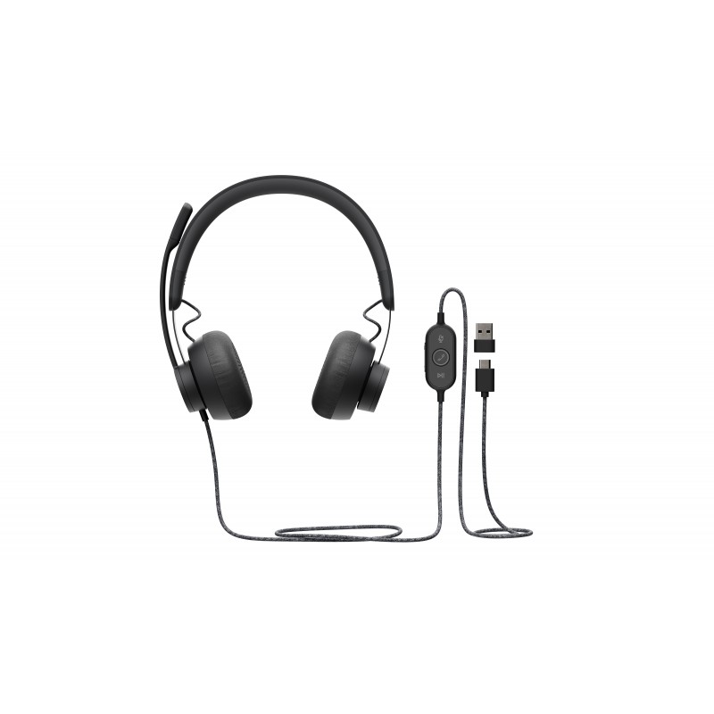 5099206090354 - Zone Wired - Headset - On-Ear - kabelgebunden - USB-C - Graphite