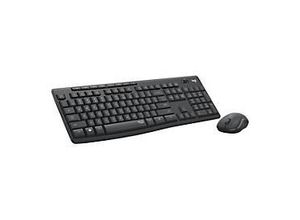 5099206092389 - MK295 Silent - keyboard and mouse set - French - graphite - Tastatur & Maus Set - Französisch - Schwarz