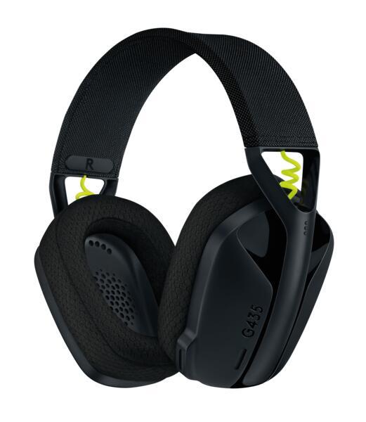 5099206095007 - G435 LIGHTSPEED Gaming Over Ear Headset Bluetooth® Stereo Schwarz Lautstärkebegrenzung