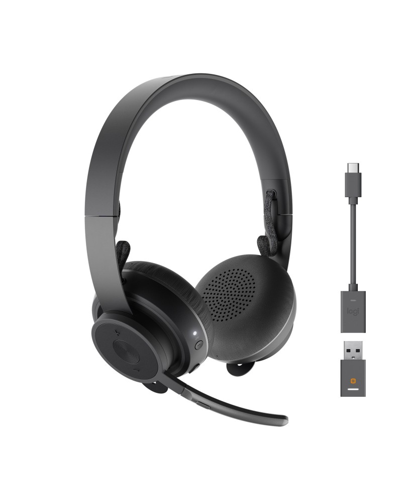 5099206098534 - Zone 900 Computer On Ear Headset Bluetooth® Graphit Mikrofon-Rauschunterdrückung Lautstärkeregelung Mikrofon-Stummschaltung Faltbar