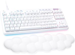 5099206098589 - LOGITECH G Gaming-Tastatur G713 Gaming Keyboard - OFF WHITE DEU Tastaturen weiß