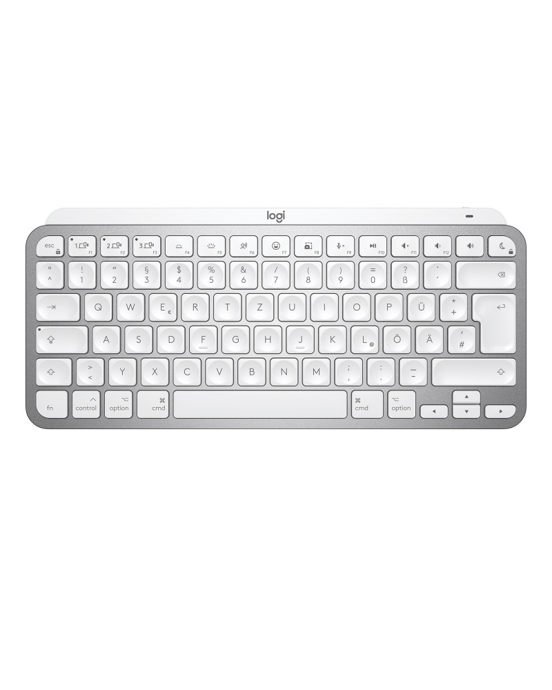 5099206099098 - MX Keys Mini For Mac Wireless Keyboard - Pale Grey - DE - Tastaturen - Deutsch - Grau