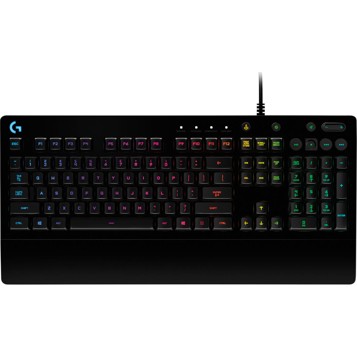 5099206102514 - Gaming Tastatur G213 Schwarz Qwerty Spanisch QWERTY Qwerty Portugiesisch