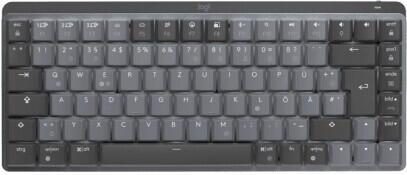 5099206103146 - MX Mechanical Mini Minimalist Wireless Illuminated Performance Keyboard Graphite - Linear - DE - Tastaturen - Deutsch - Schwarz