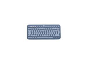 5099206104969 - K380 Multi-Device Bluetooth Keyboard for Mac - keyboard - QWERTZ - German - blueberry - Tastaturen - Deutsch - Blau