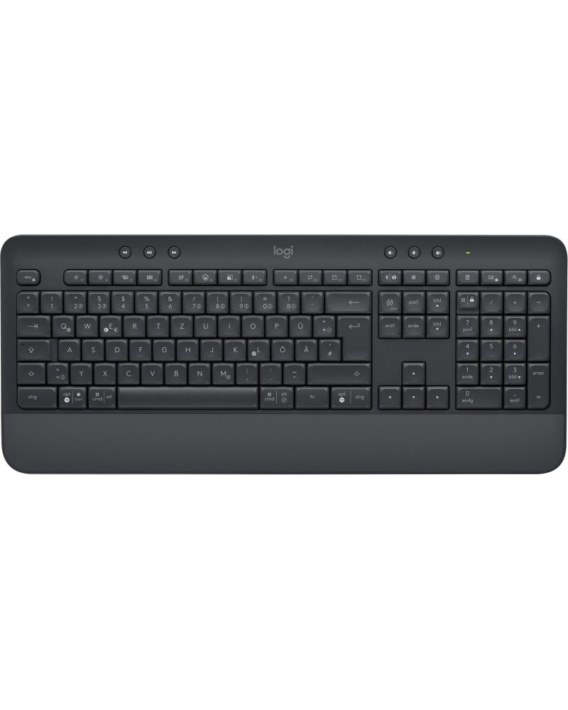 5099206105508 - Signature K650 Bluetooth® Funk Tastatur Deutsch QWERTZ Windows® Graphit Spritzwassergeschützt