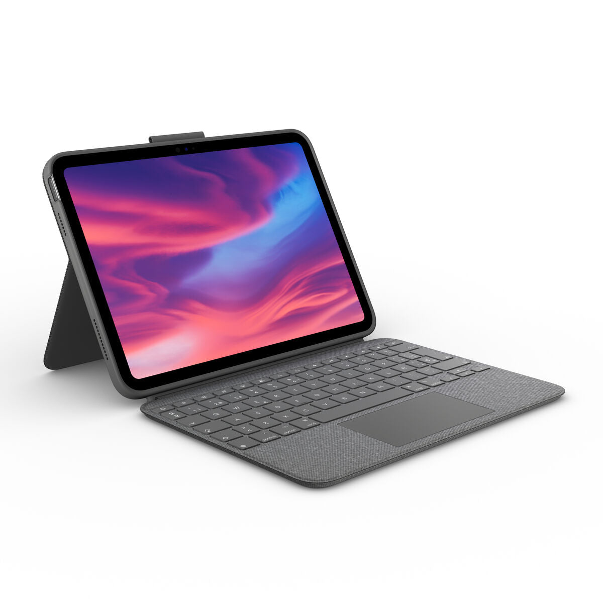 5099206107649 - iPad-Case + Tastatur Combo Touch Grau Qwerty Spanisch 5099206107649 - iPad-Case + Tastatur Combo Touch Grau Qwerty Spanisch