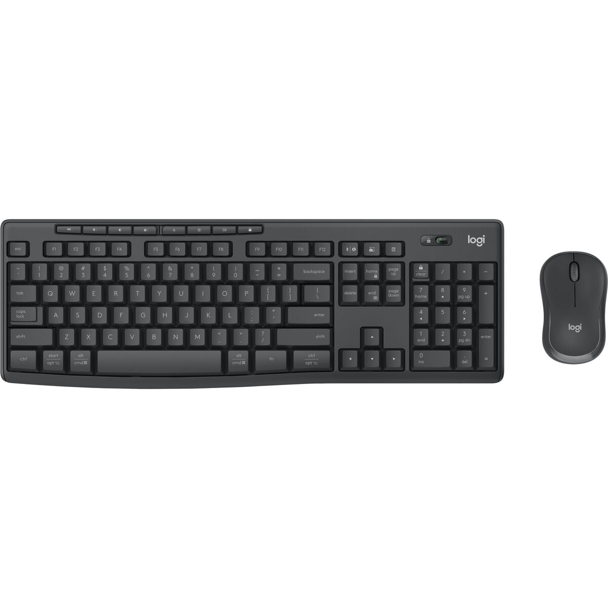 5099206113015 - MK370 Combo for Business - keyboard and mouse set - QWERTY - Italian - graphite Input Device - Tastatur & Maus Set - Italienisch - Schwarz 5099206113015 - MK370 Combo for Business - keyboard and mouse set - QWERTY - Italian - graphite Input Device - Tastatur & Maus Set - Italienisch - Schwarz