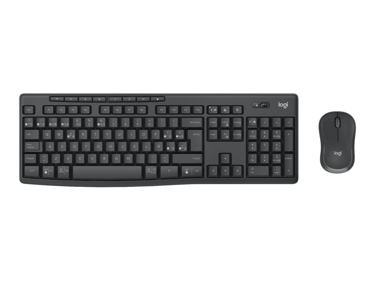 5099206113060 - MK370 Combo for Business - keyboard and mouse set - QWERTY - US International - graphite - Tastatur & Maus Set - Universal - Schwarz