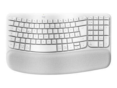 5099206117426 - Wave Keys - keyboard - QWERTZ - German - off-white - Tastaturen - Deutsch - Weiss