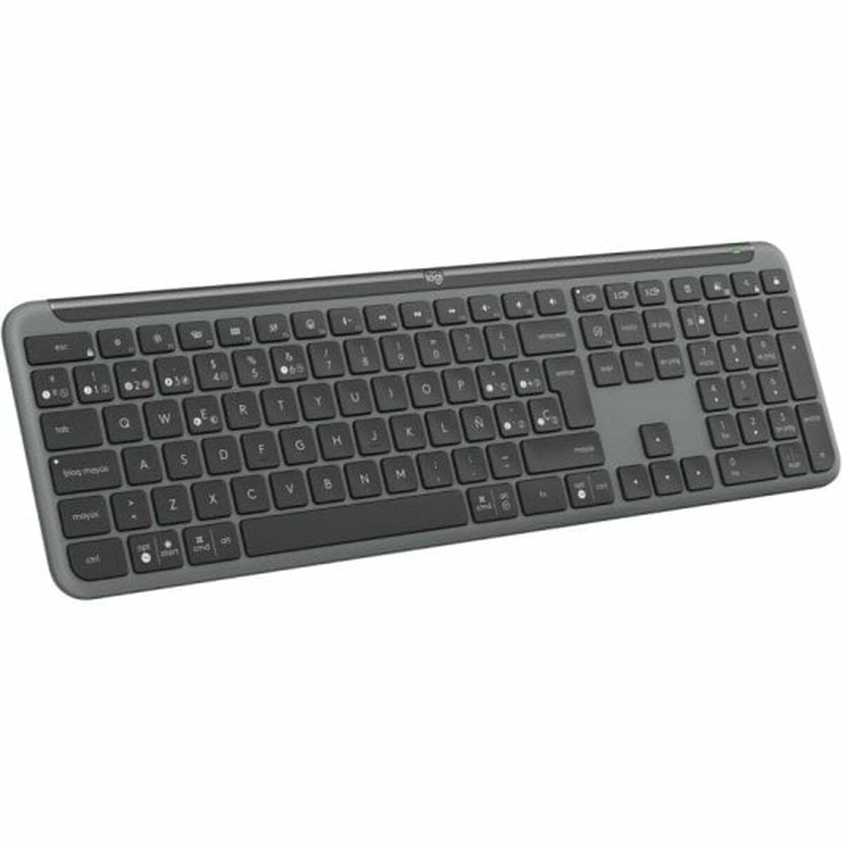 5099206118492 - Drahtlose Tastatur 920-012455 Graphit QWERTY