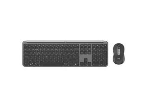 5099206119383 - Signature Slim Combo MK950 for Business - Tastatur & Maus Set - Deutsch - Grau