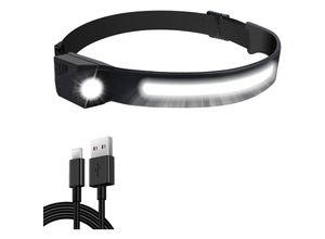 5130929633807 - 5 Style usb wiederaufladbarer wasserdichter LED-Scheinwerfer mit Laufen Camping Fahrradhelm Angeln Reparieren Foto Lesen für Kinder