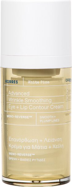 5203069104886 - KORRES White Pine Advanced Wrinkle Smoothing Eye + Lip Contour Cream 15 ml 5203069104886 - KORRES White Pine Advanced Wrinkle Smoothing Eye + Lip Contour Cream 15 ml