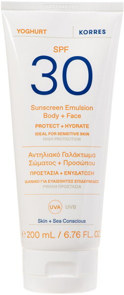 5203069133602 - KORRES Yoghurt Sonnenschutz-Emulsion fü r Kö rper und Gesicht SPF30 200 ml