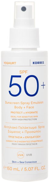 5203069134128 - KORRES Yoghurt Sonnenspray-Emulsion fü r Gesicht und Kö rper SPF50+ 150 ml 5203069134128 - KORRES Yoghurt Sonnenspray-Emulsion fü r Gesicht und Kö rper SPF50+ 150 ml