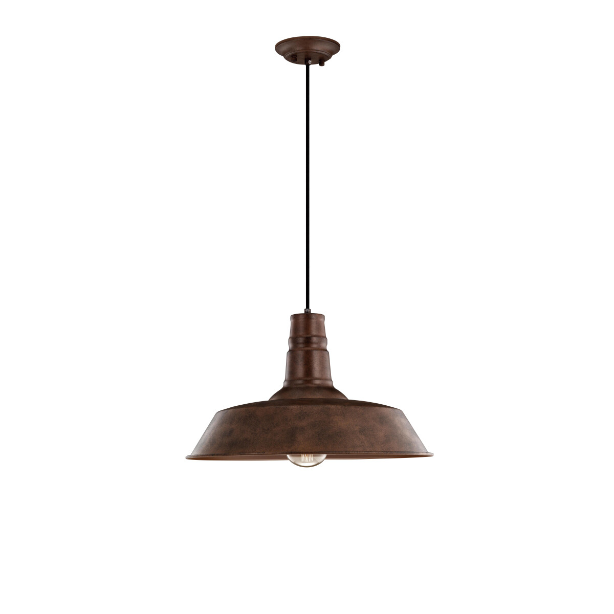 5212017403377 - Pendelleuchte Osteria in Rostfarbig E27 - brown - Nova Luce