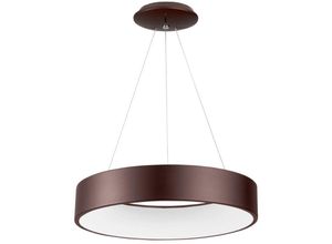 5212017407146 - Led Pendelleuchte Rando in Braun 42W 2520lm - brown - Nova Luce