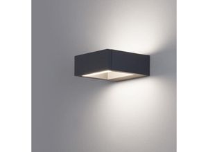 5212017413086 - Nova Luce - led Wandleuchte Bliss in Dunkelgrau 7W 560lm IP54 - grey