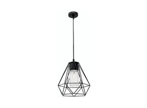 5212017413123 - Nova Luce Pendelleuchte Isidora in Schwarz E27 IP54 - black