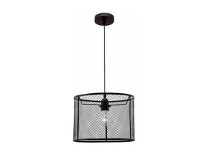 5212017415349 - Nova Luce Pendelleuchte Net in Schwarz E27 - black