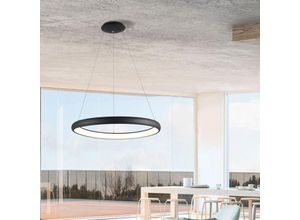 5212017416872 - Nova Luce LED Pendelleuchte Albi in Schwarz 50W 2500lm - black