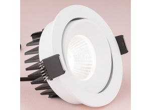 5212017418562 - Nova Luce LED Einbauspot Blade II in Weiß 12W 720lm IP65 - white