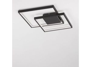 5212017419736 - Nova Luce - led Deckenleuchten Porto in Schwarz 2x15W 2030lm - black