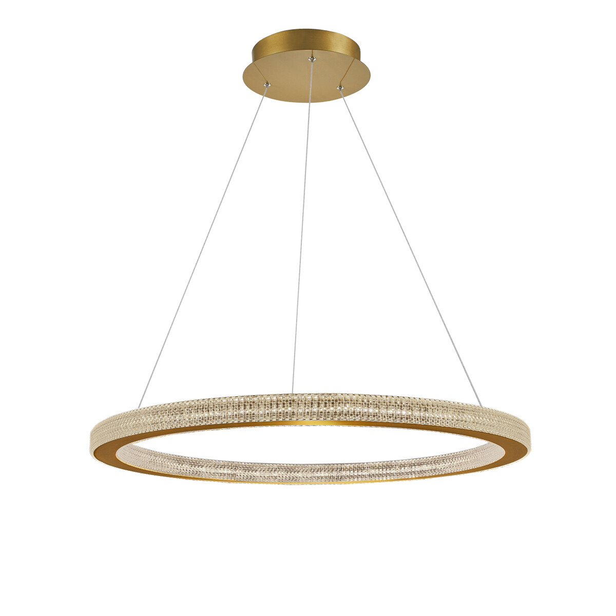 5212017424143 - Nova Luce - Fiore led Hängelampe ø 80cm - Gold-Antik