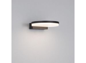 5212017425379 - Nova Luce - led Wandleuchte Posen in Anthrazit 10W 744lm IP65 - grey