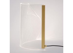 5212017425553 - Led Tischleuchte Siderno in Gold und Transparent 6W - yellow - Nova Luce