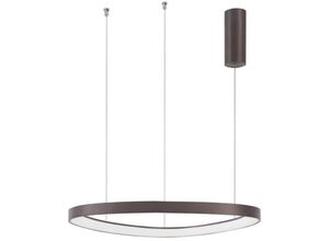 5212017425775 - Nova Luce Esteva LED Hängeleuchte Ø 65cm - Schwarz Weiß oder Braun