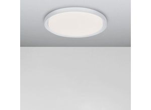 5212017425805 - Troy led Deckenlampe Rund Metall - Schwarz Weiß oder Gold - Nova Luce