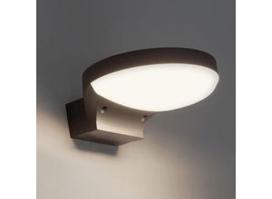 5212017429063 - Nova Luce - led Wandleuchte Enzi in Dunkelgrau 15W 1050lm IP54 - grey